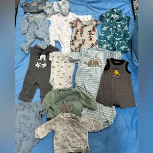 Baby Boy Clothes Bundle Size 3-6 Months